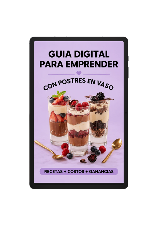 El Negocio de los Postres en Vaso